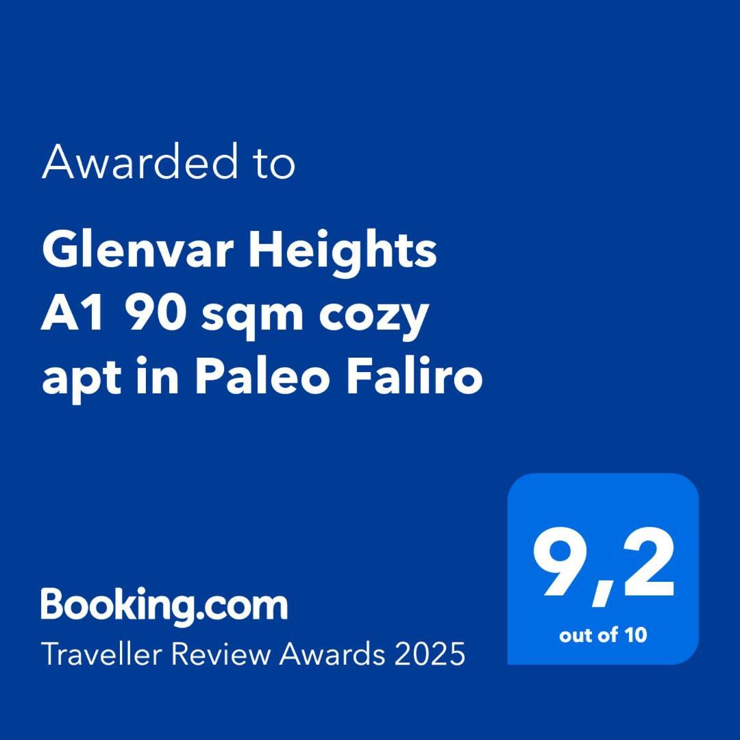 Apartament Glenvar Heights A1 90 Sqm Cozy In Paleo Faliro Ateny
